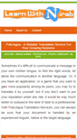 Mobile Screenshot of learnwithnirab.com